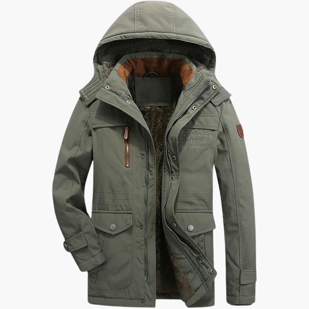 Kelvin - Parka Jacket Regular Fit Adjustable Hood