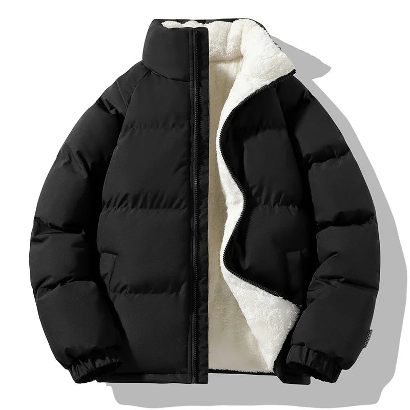 Emmett - Puffer Jacket Relaxed Fit High Collar