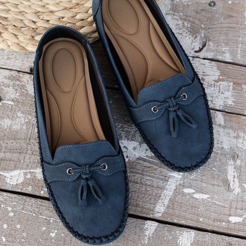 Maelis – Bow-Detail Slip-On Loafers