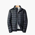 Orson - Quilted Jacket Straight Fit Stand-Up Collar