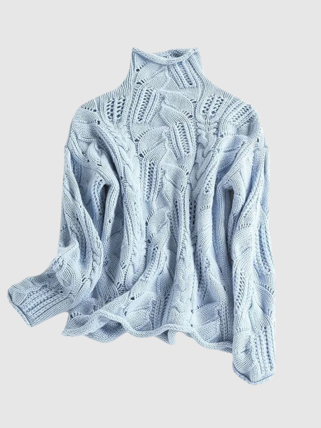 Adeline - Elegant Sweater with Ribbed Trim