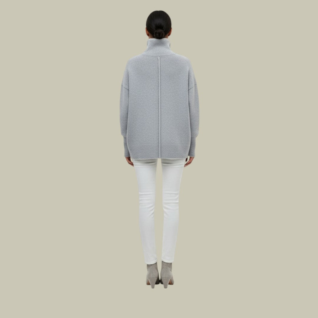 Tallulah - Oversized Loose Fit Turtleneck Sweater