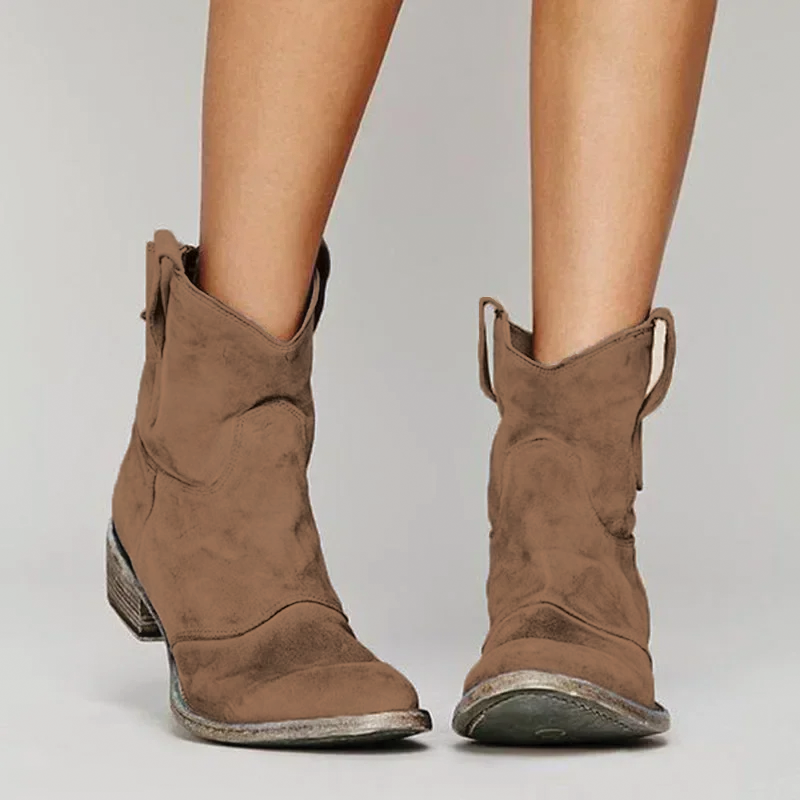Nola – Western-Style Ankle Boots