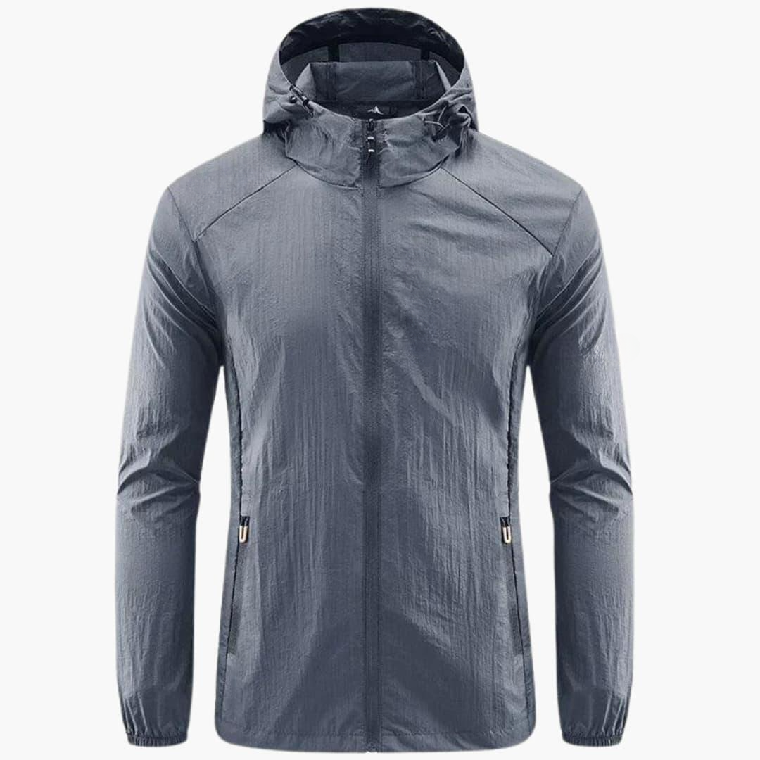 Idris - Windbreaker Jacket Loose Fit with Hood