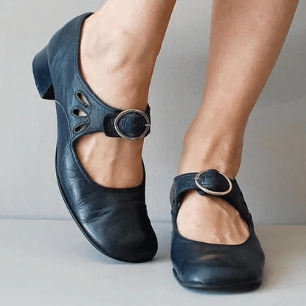 Calista – Buckled Mary Jane Sandals