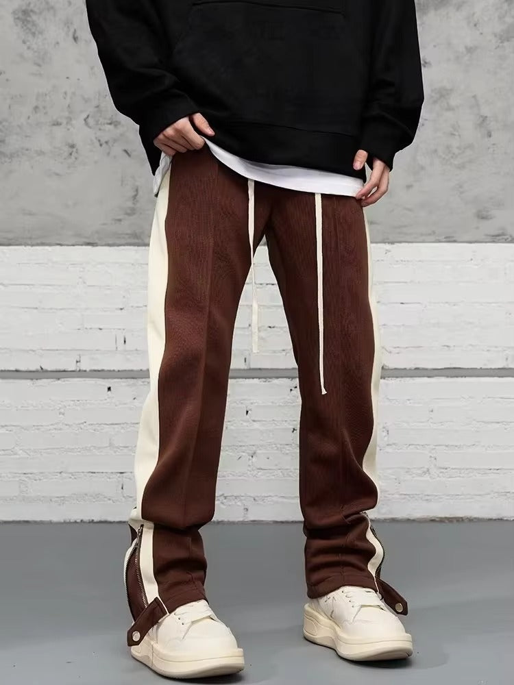 Maverick - Straight Fit Pants with Side Stripe