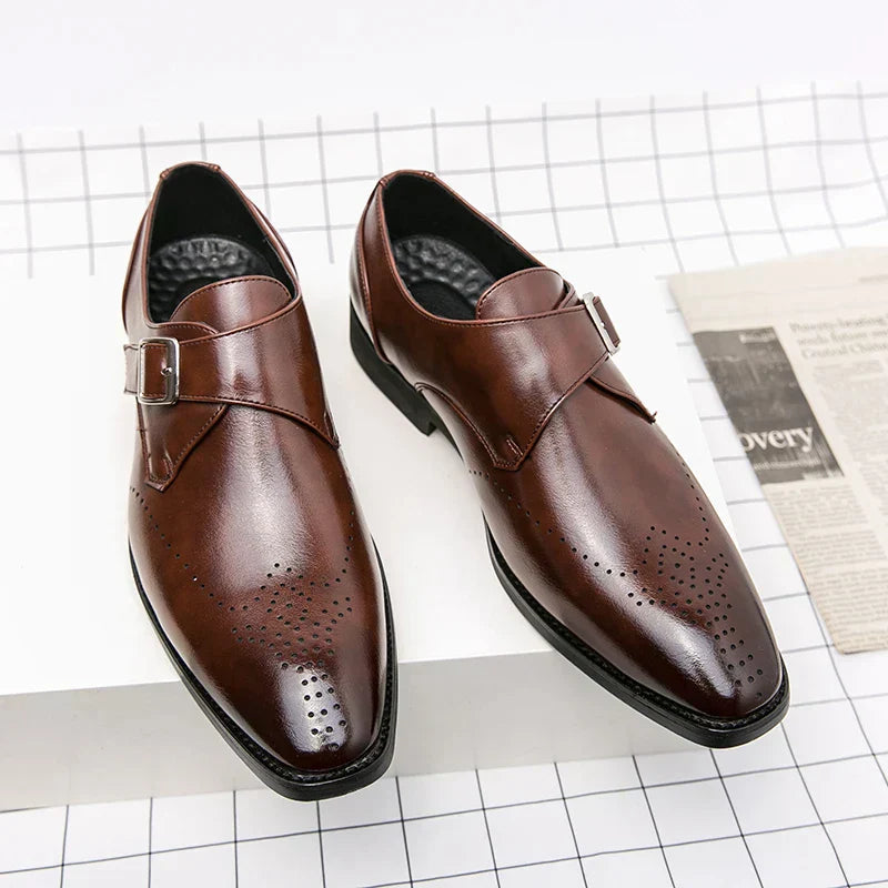 Anders - Classic Monk Strap Dress Shoes