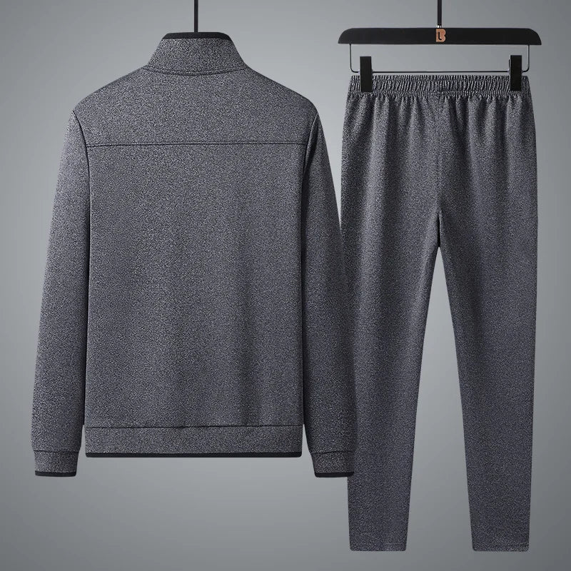 Beau - Tracksuit Fitted with Zippered Jacket and Pants