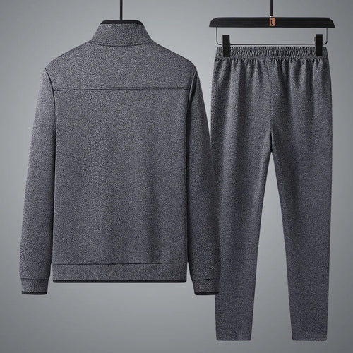 Beau - Tracksuit Fitted with Zippered Jacket and Pants