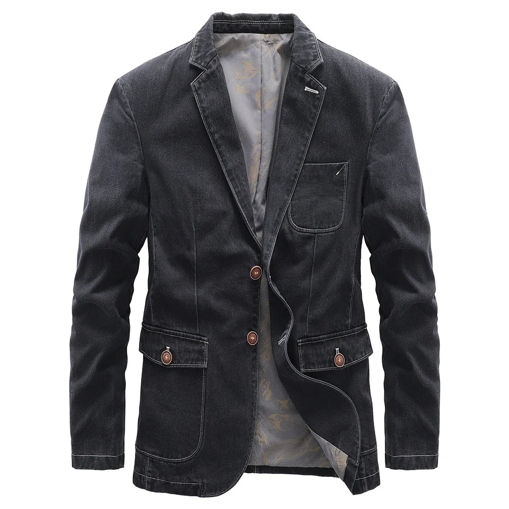 Dominic - Urban Denim Jacket Straight Cut Classic