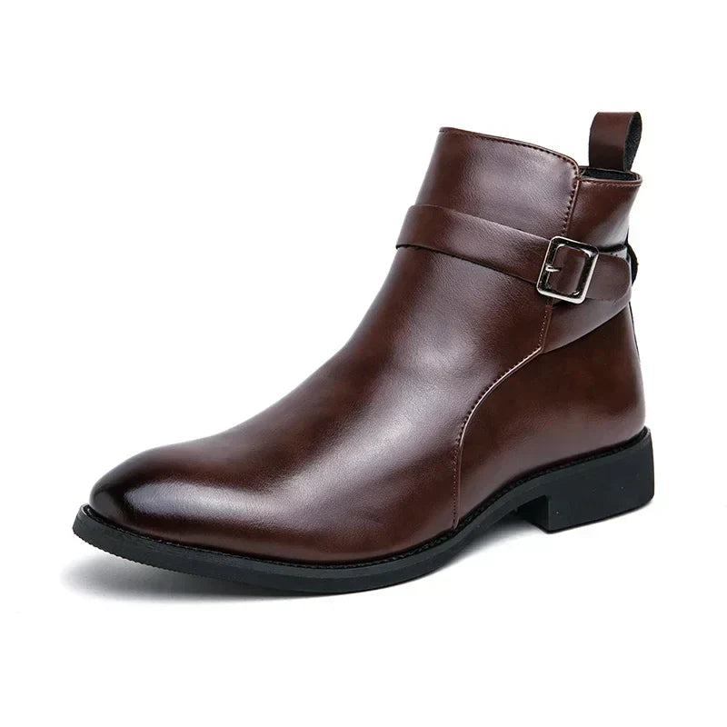 Jaxon - Classic Chelsea Boots with Side Zipper