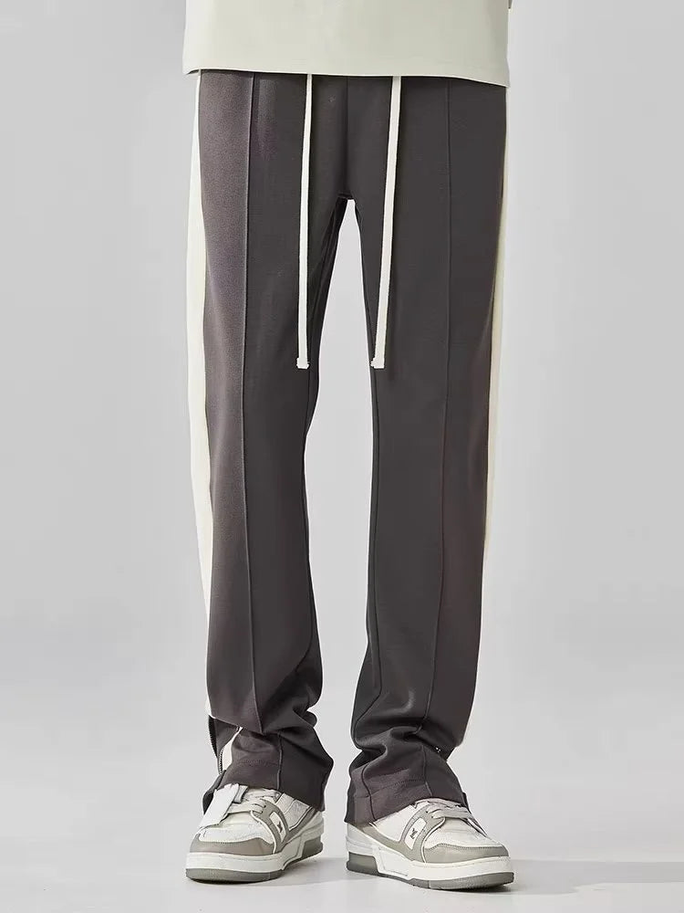 Maverick - Straight Fit Pants with Side Stripe