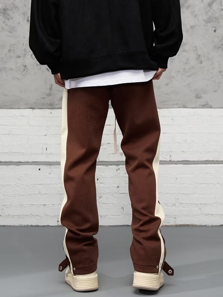 Maverick - Straight Fit Pants with Side Stripe