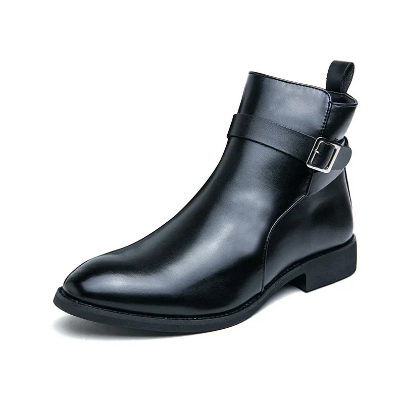 Jaxon - Classic Chelsea Boots with Side Zipper