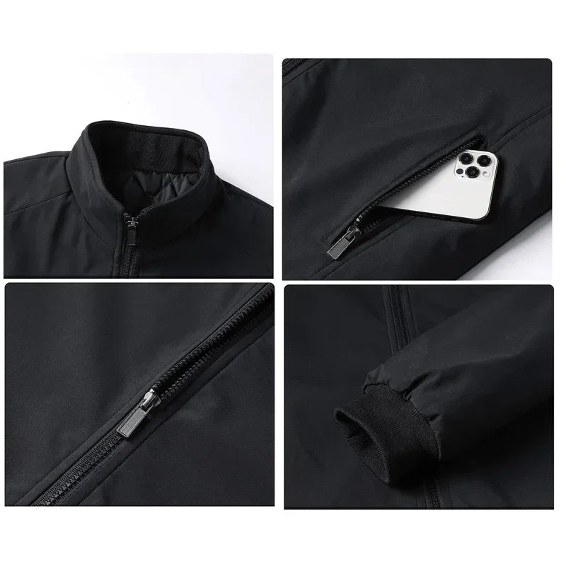 Logan - Waterproof Jacket Straight Cut Long Sleeve
