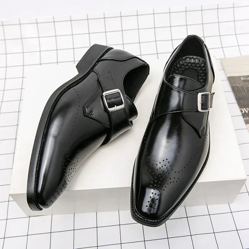 Anders - Classic Monk Strap Dress Shoes