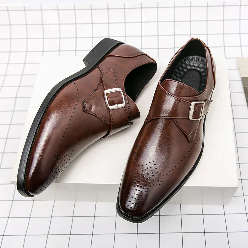 Anders - Classic Monk Strap Dress Shoes