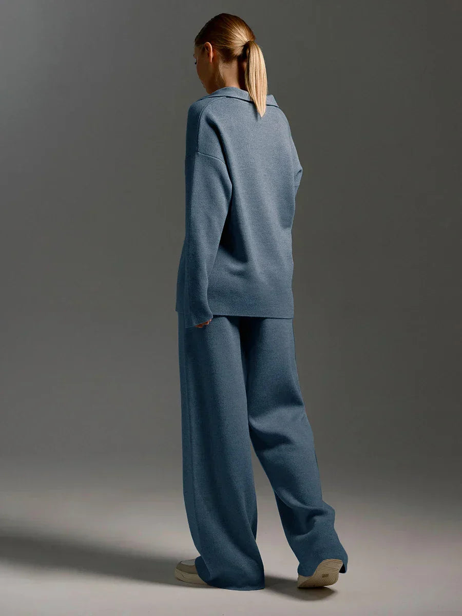 Willow - Lounge Set Loose Fit Pullover Pants