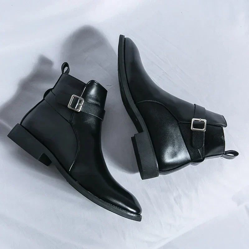 Jaxon - Classic Chelsea Boots with Side Zipper