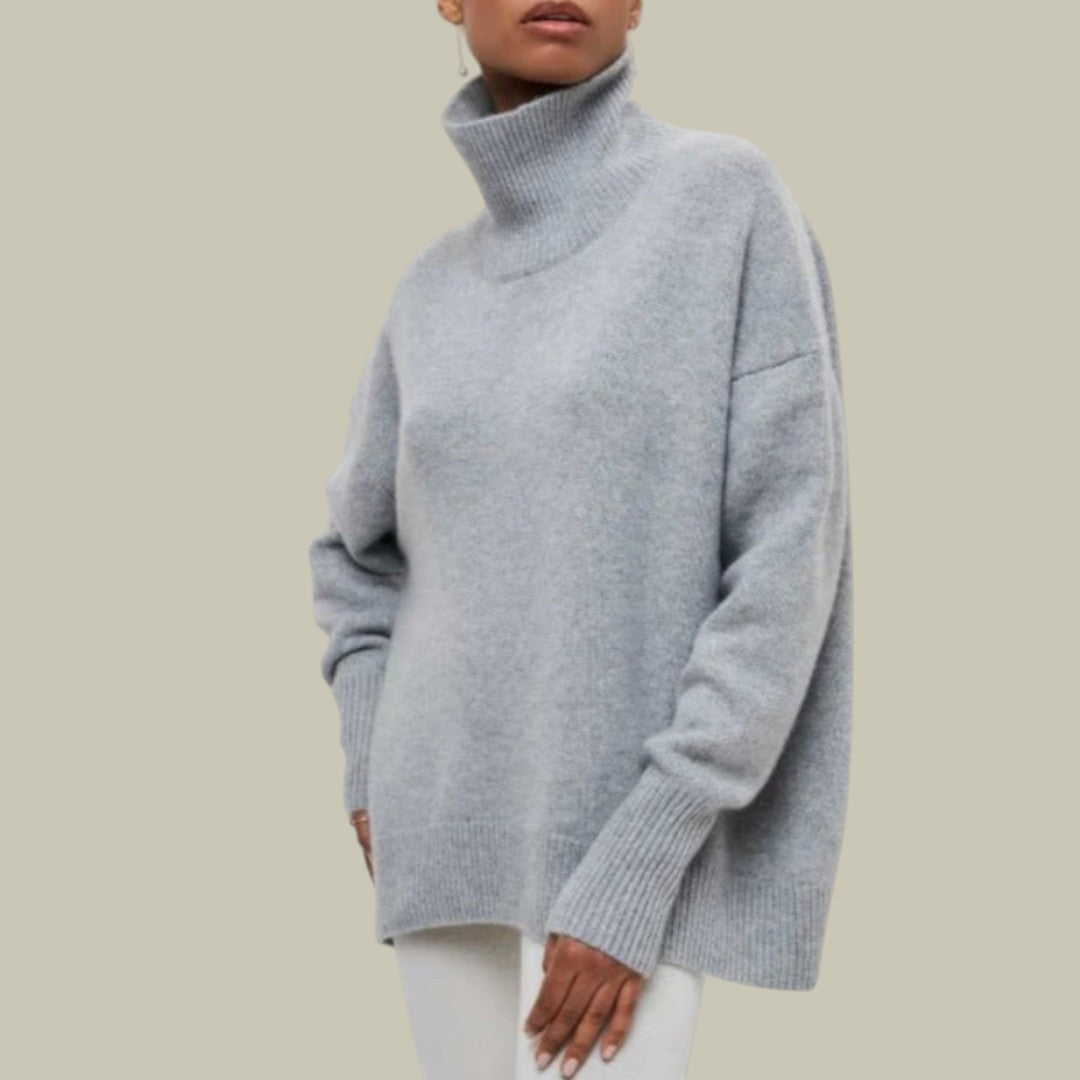 Tallulah - Oversized Loose Fit Turtleneck Sweater