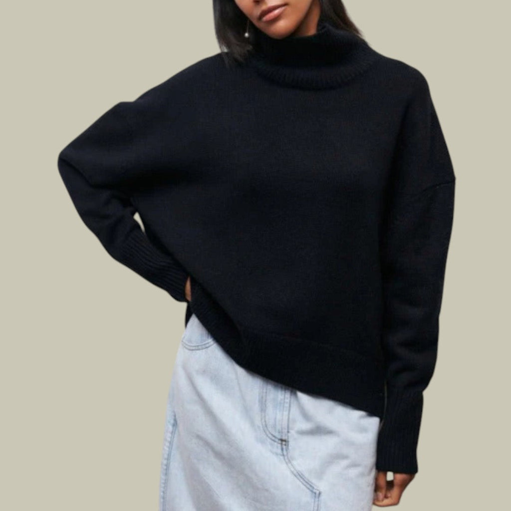 Tallulah - Oversized Loose Fit Turtleneck Sweater