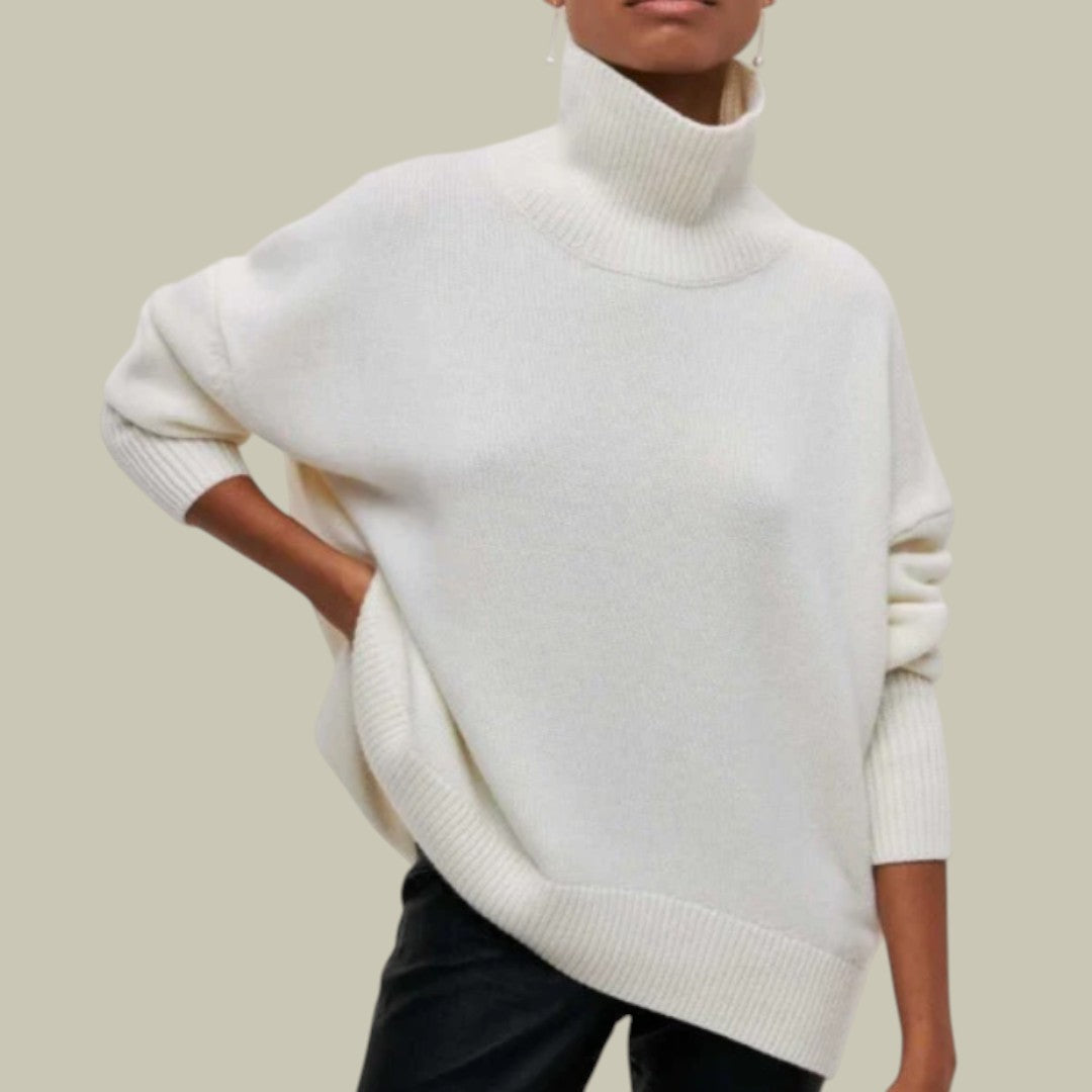 Tallulah - Oversized Loose Fit Turtleneck Sweater