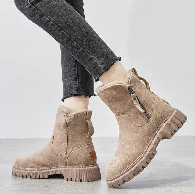 Olivia - Insulated Winter Boots with Treaded Sole