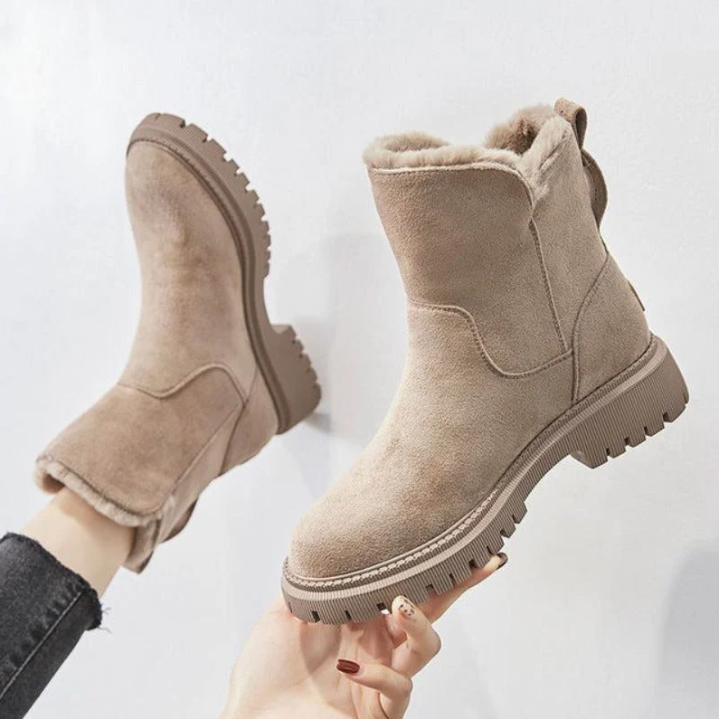 Olivia - Insulated Winter Boots with Treaded Sole