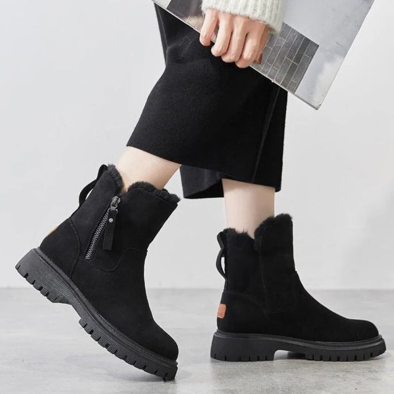 Olivia - Insulated Winter Boots with Treaded Sole