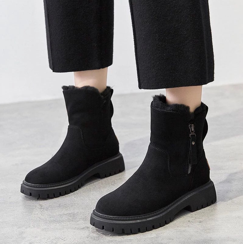 Olivia - Insulated Winter Boots with Treaded Sole
