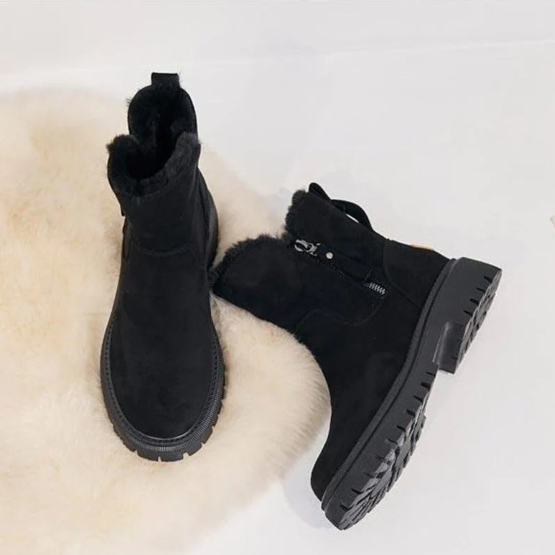 Olivia - Insulated Winter Boots with Treaded Sole