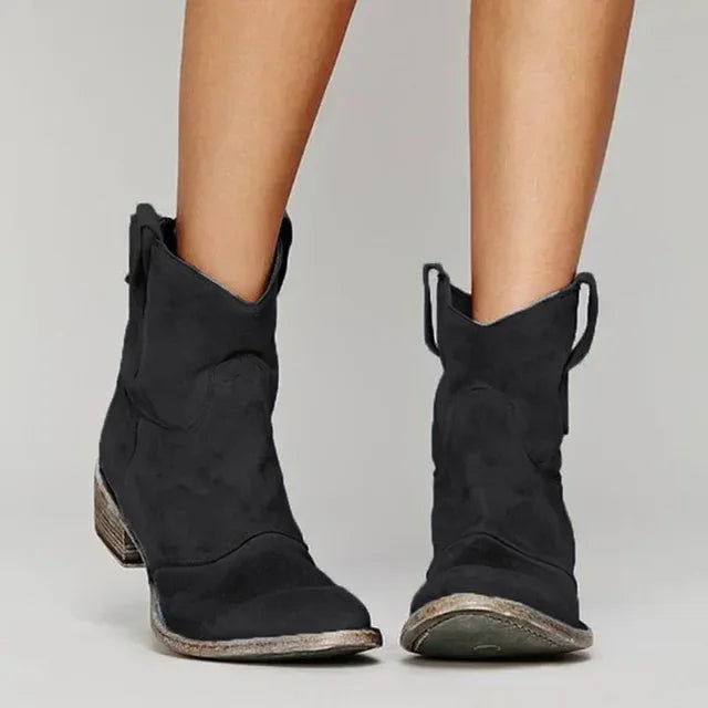 Nola – Western-Style Ankle Boots