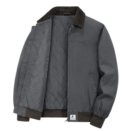 Colton - Boxy Work Jacket with Ribbed Cuffs