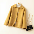Aurora - Short Coat with Soft Doll Collar