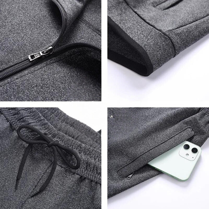 Beau - Tracksuit Fitted with Zippered Jacket and Pants