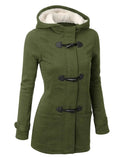 Thalia - Insulated Long Coat Straight Cut