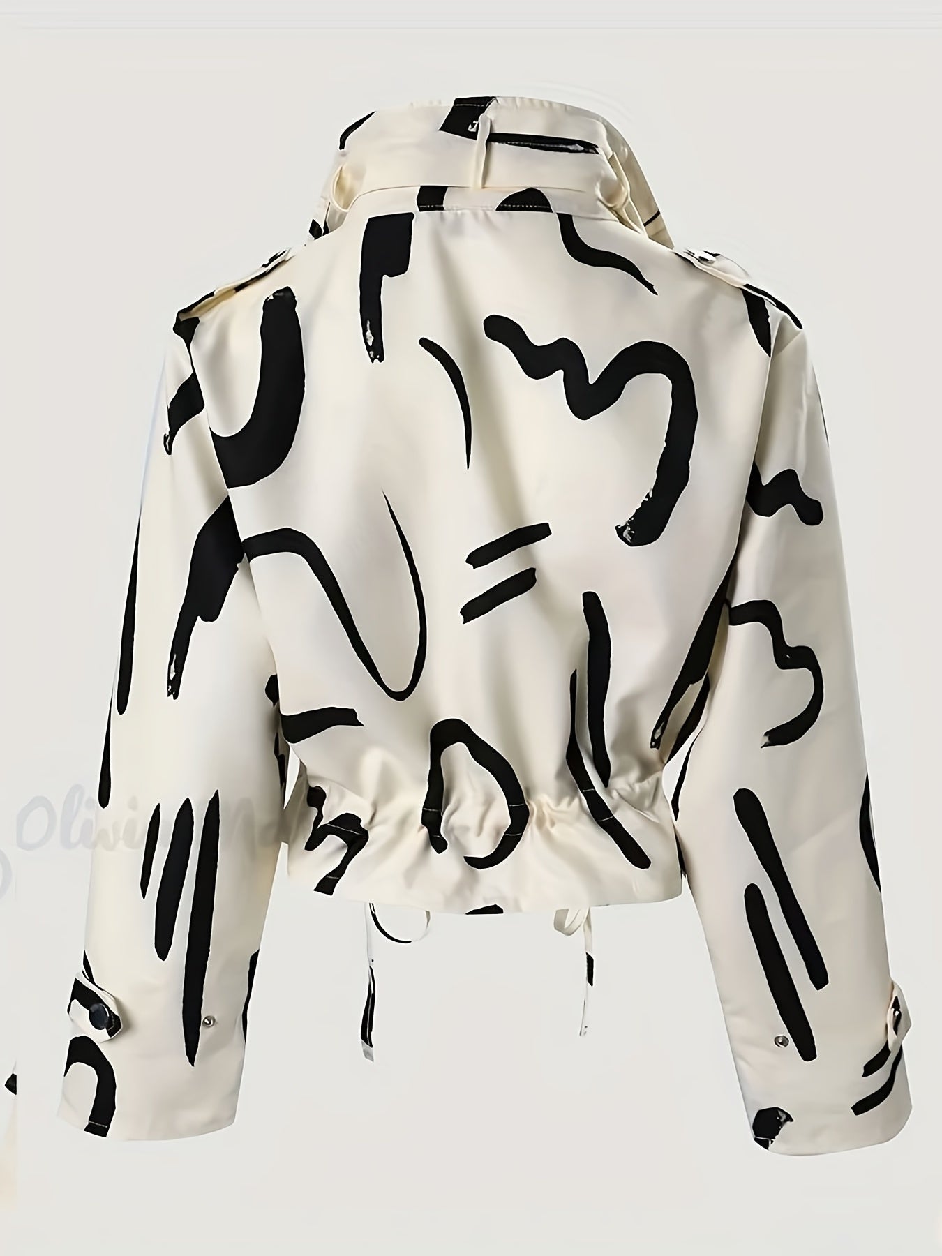 Oriana - Stand-Up Collar Short Jacket