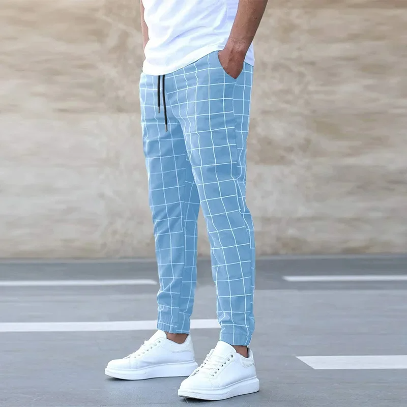 Rafael - Checkered Jogger Pants Tapered Fit
