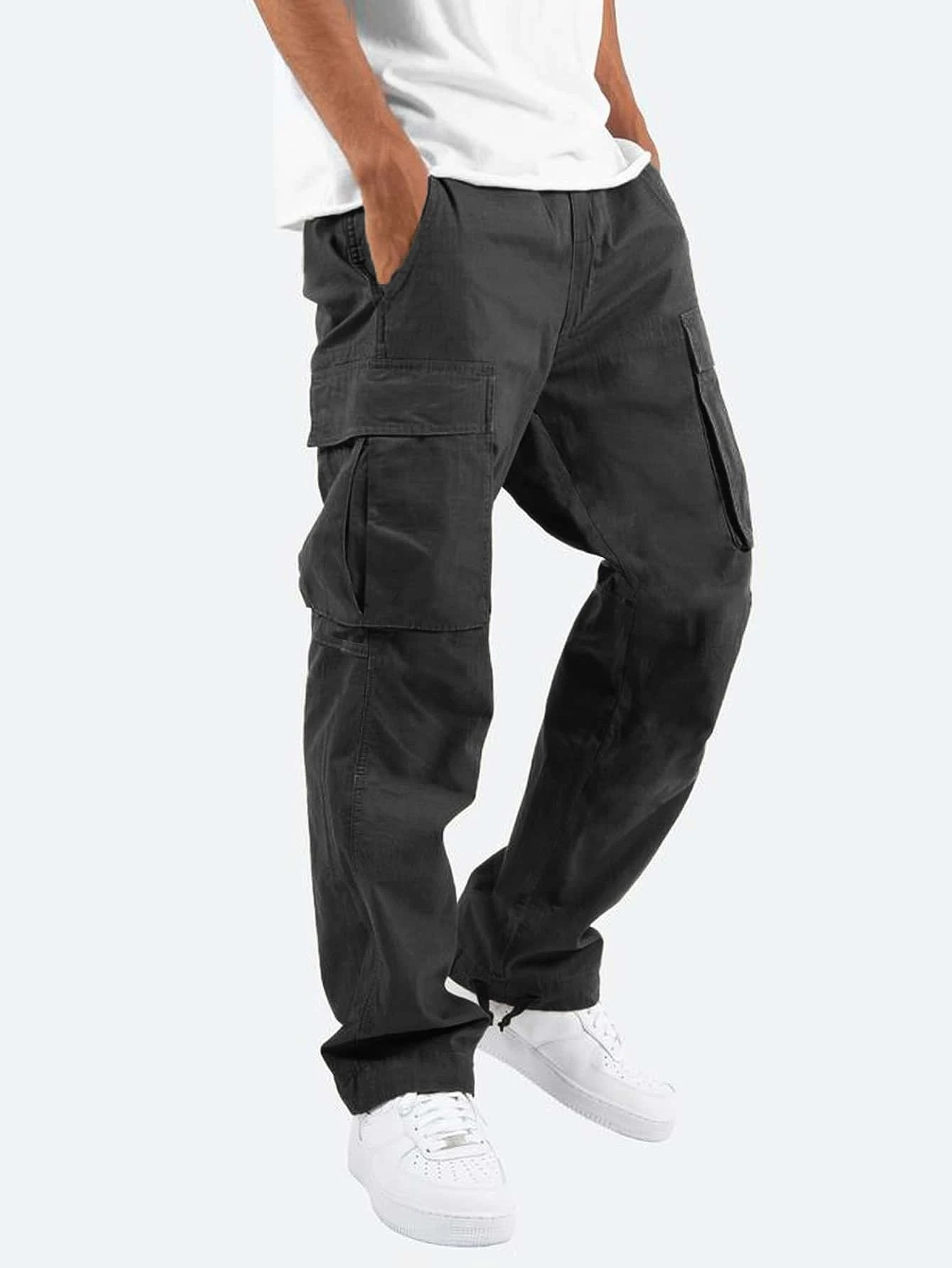Otto - Relaxed Fit Cargo Pants Straight Leg