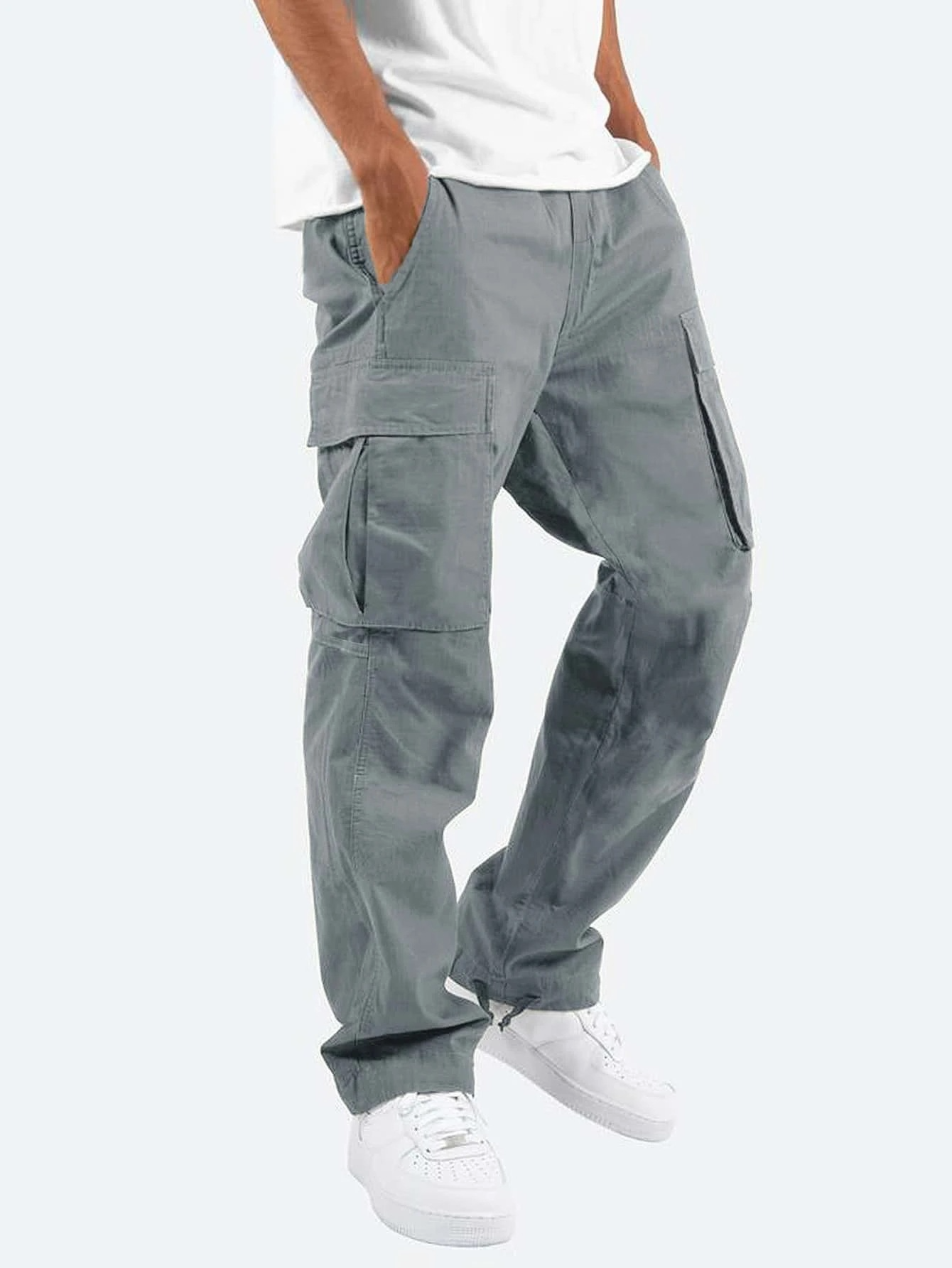 Otto - Relaxed Fit Cargo Pants Straight Leg