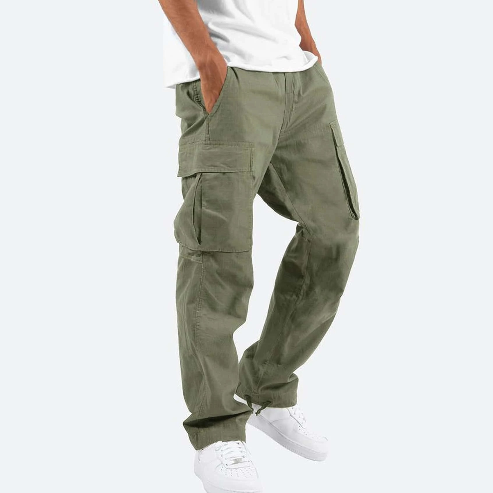 Otto - Relaxed Fit Cargo Pants Straight Leg