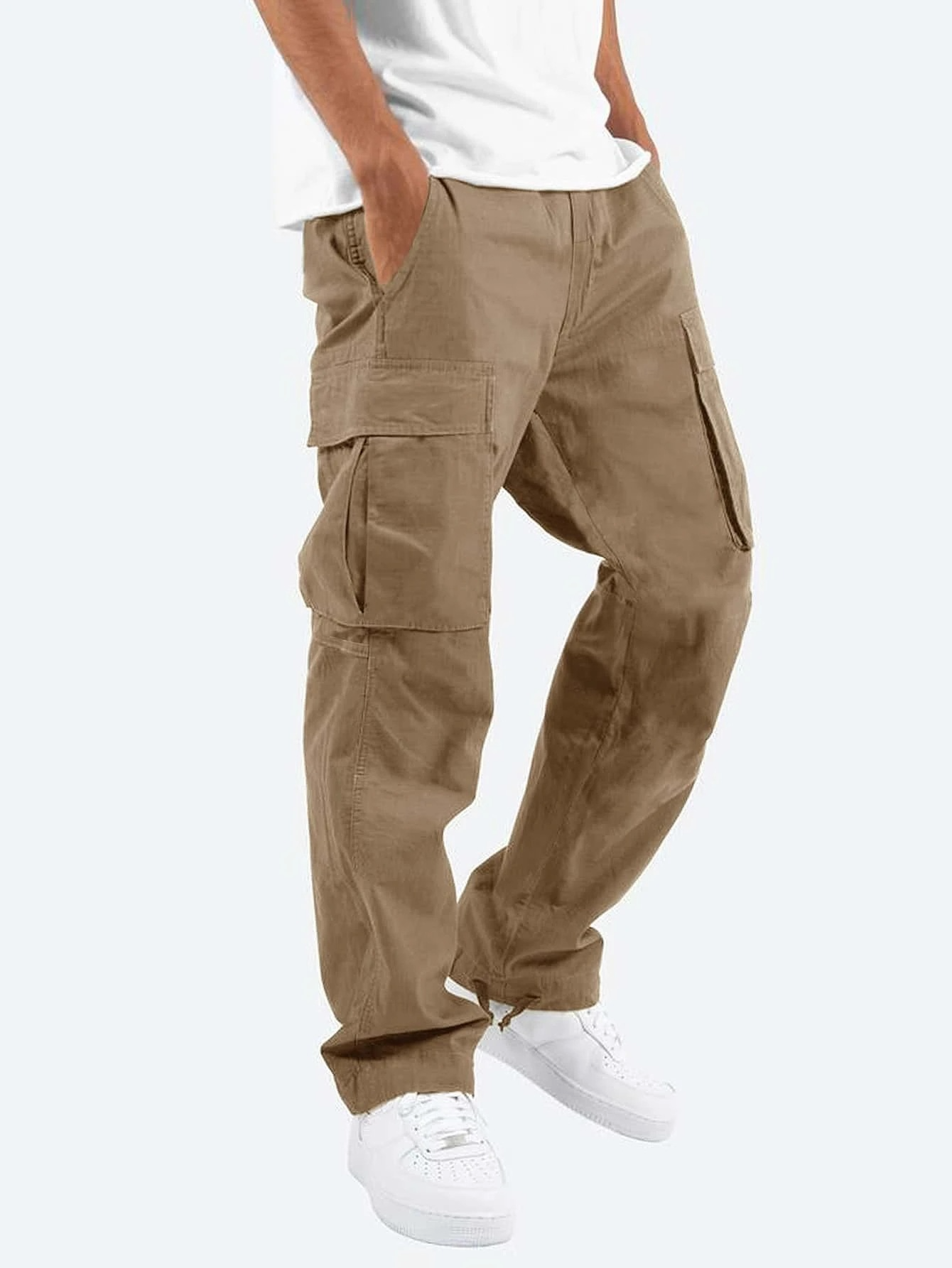Otto - Relaxed Fit Cargo Pants Straight Leg
