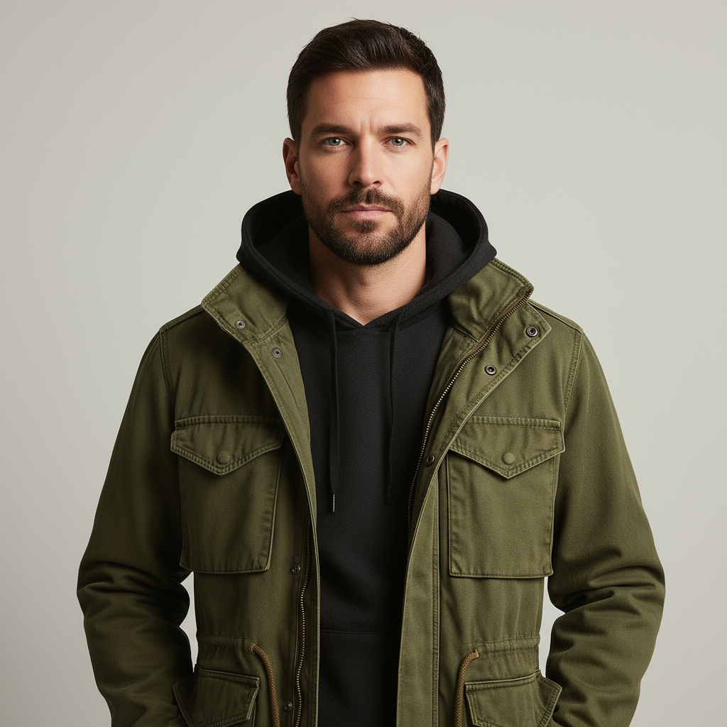 Mason - Classic  Field Jacket Structured Silhouette