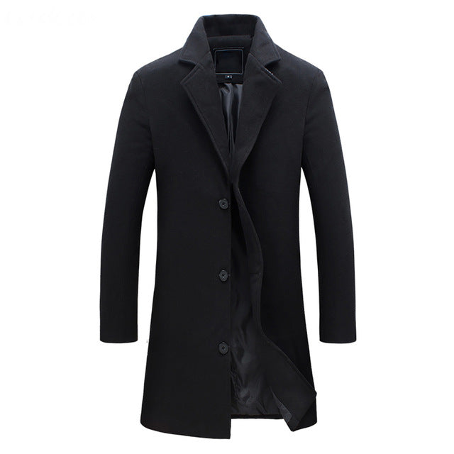 Wilhelm - Formal Long Overcoat Structured Fit