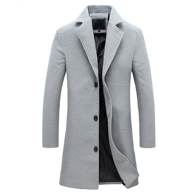 Wilhelm - Formal Long Overcoat Structured Fit