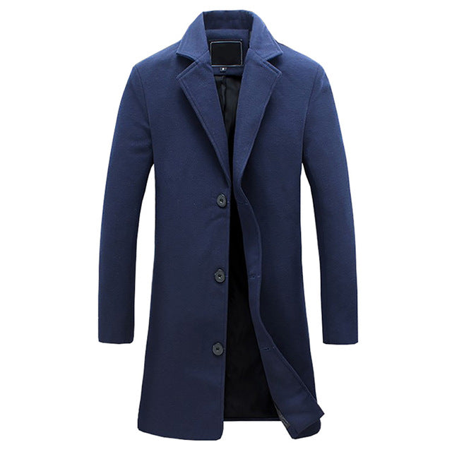 Wilhelm - Formal Long Overcoat Structured Fit