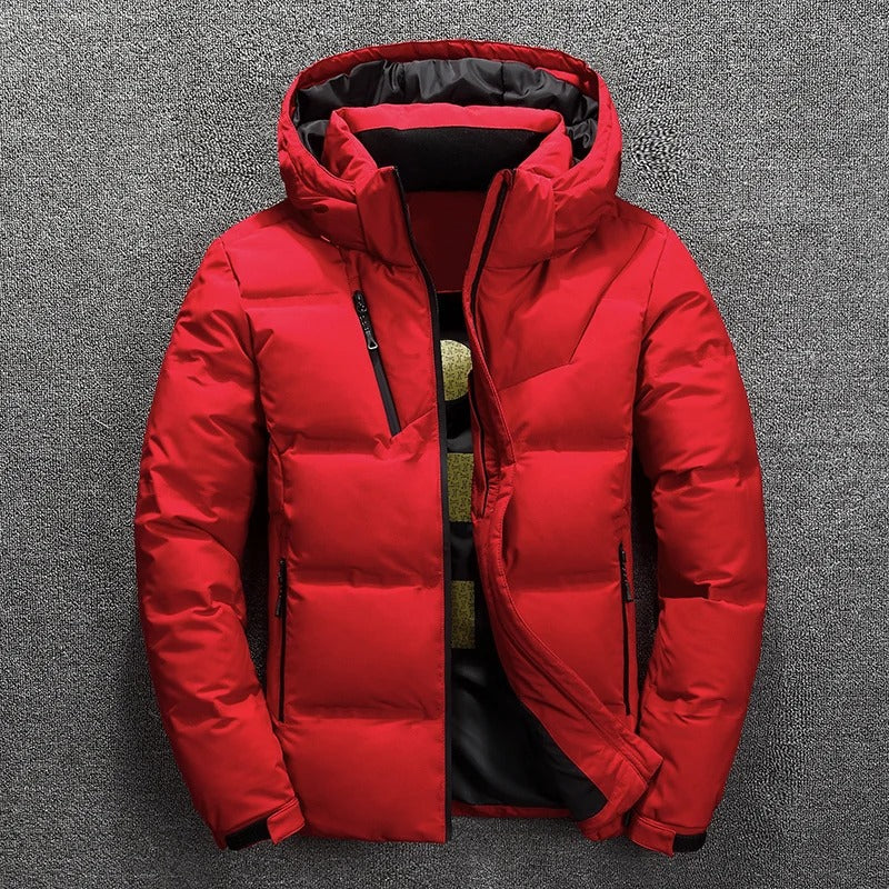 Peregrine - Quilted Winter Down Jacket Straight Cut